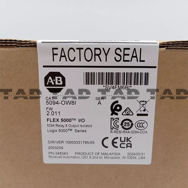 Allen-Bradley 5094-OW8I 5094 Relay 8 Output Isolated