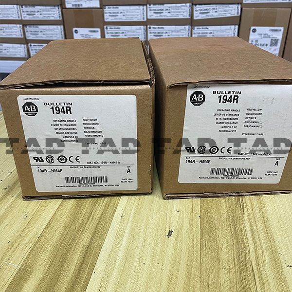 Allen Bradley 194R-HM4E 194R 100-400-625 A Operating Handle