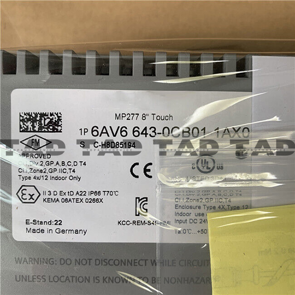 Siemens 6AV6 643-0CB01-1AX0