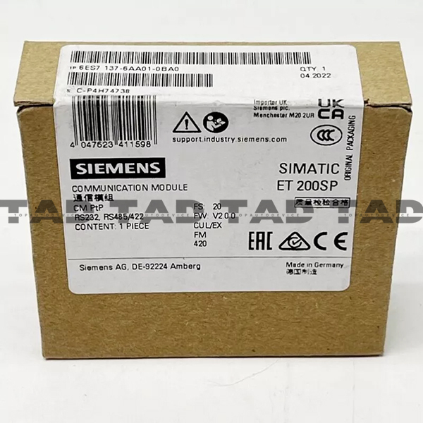SIEMENS 6ES7 137-6AA01-0BA0