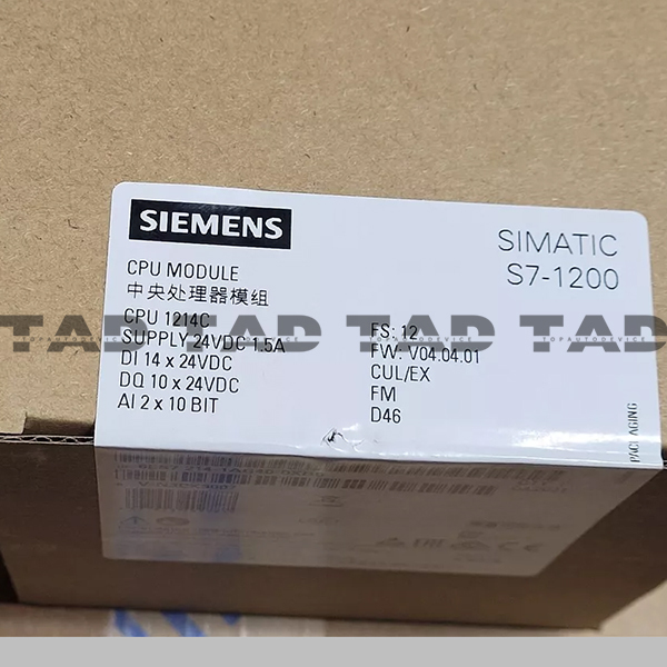 Siemens 6ES7 214-1AG40-0XB0