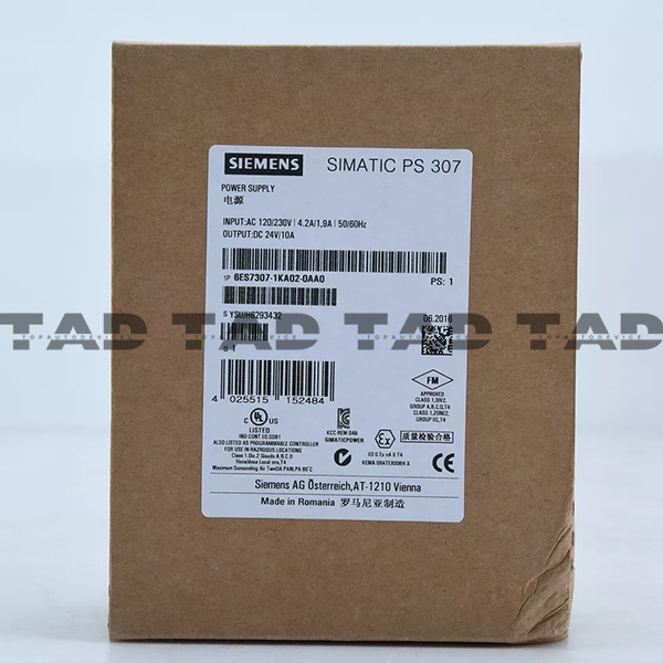 SIEMENS 6ES7 307-1KA02-0AA0