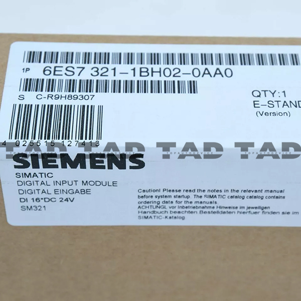 SIEMENS 6ES7 321-1BH02-0AA0