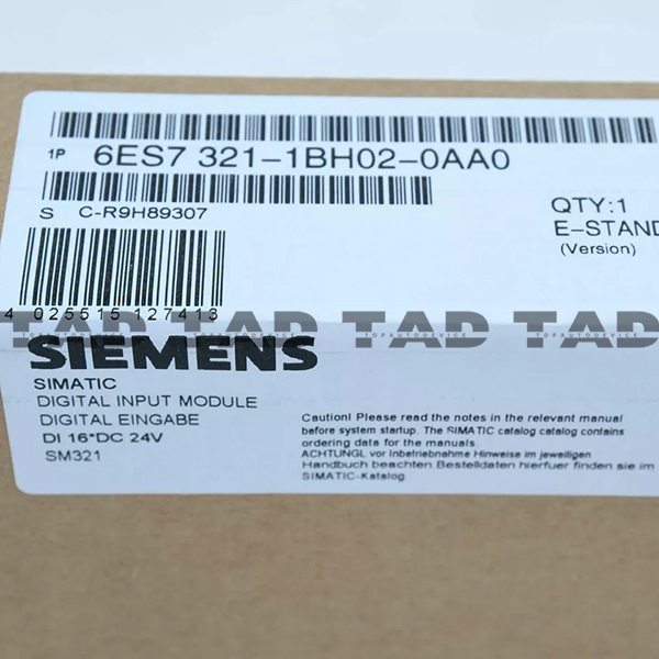 SIEMENS 6ES7 321-1BH02-0AA0