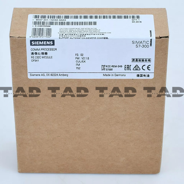 SIEMENS 6ES7 341-1AH02-0AE0