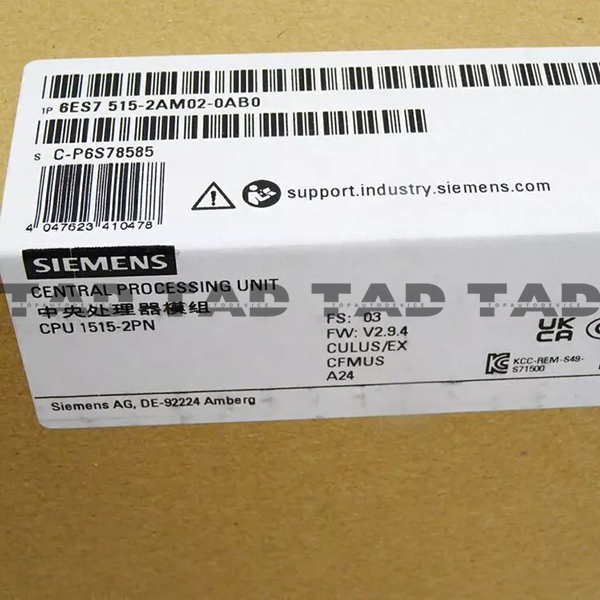 SIEMENS 6ES7 515-2AM02-0AB0 