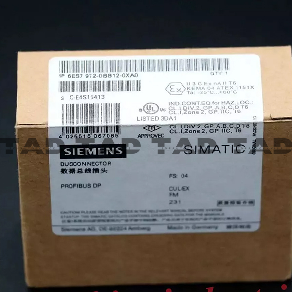 SIEMENS 6ES7 972-0BB12-0XA0