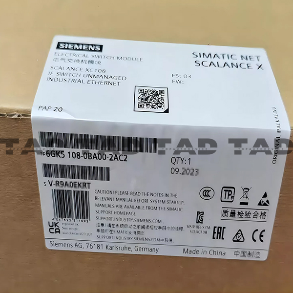 SIEMENS 6GK5108-0BA00-2AC2