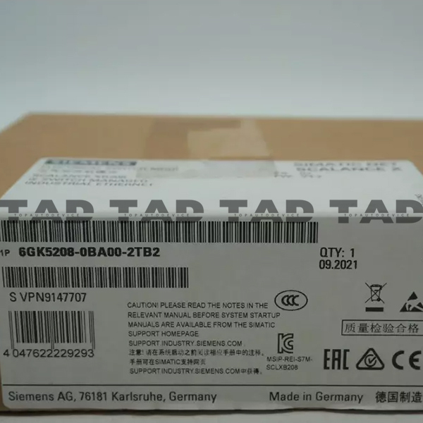 SIEMENS 6GK5208-0BA00-2TB2