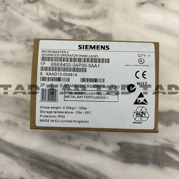 Siemens 6SE6400-0AP00-0AA1