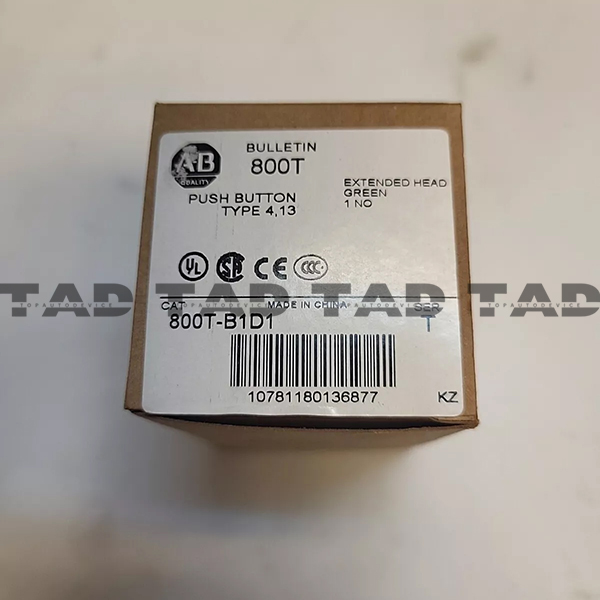 Allen-Bradley 800T-B1D1 30mm Momentary Push Button 800T PB
