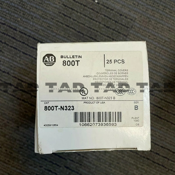 Allen-Bradley 800T-N323 30mm Finger-Safe Terminal Guard 800T PB