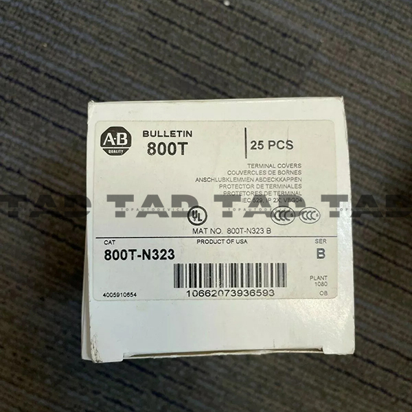 Allen-Bradley 800T-N323 30mm Finger-Safe Terminal Guard 800T PB