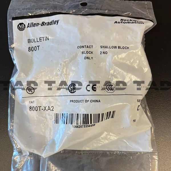 Allen-Bradley 800T-XA2 30mm Contact Block 2-NO 800T PB