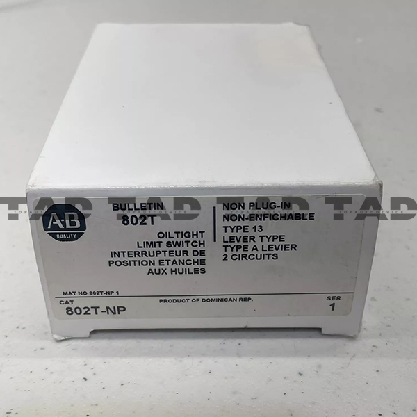 Allen-Bradley 802T-NP Standard Limit Switch