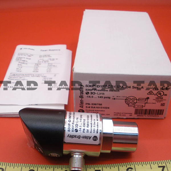 Allen-Bradley 836P-D1NFGB14PA-D4 Standard Solid-State Pressure Sensor