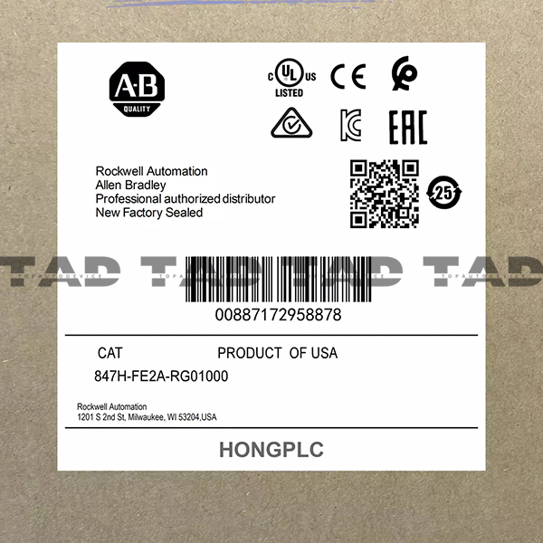 Allen-Bradley 847H-FE2A-RG01000 Incremental Encoder