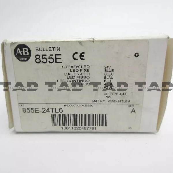 Allen-Bradley 855E-24TL6 Light Module 50 mm Stack Light