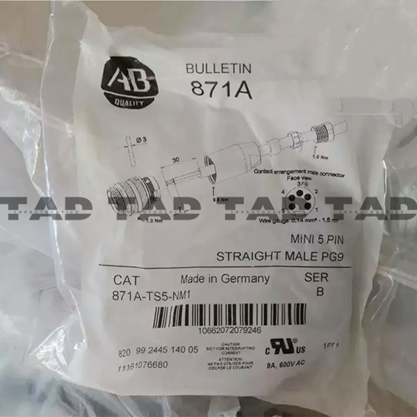 Allen-Bradley 871A-TS5-NM1 Terminal Chamber, Mini Style