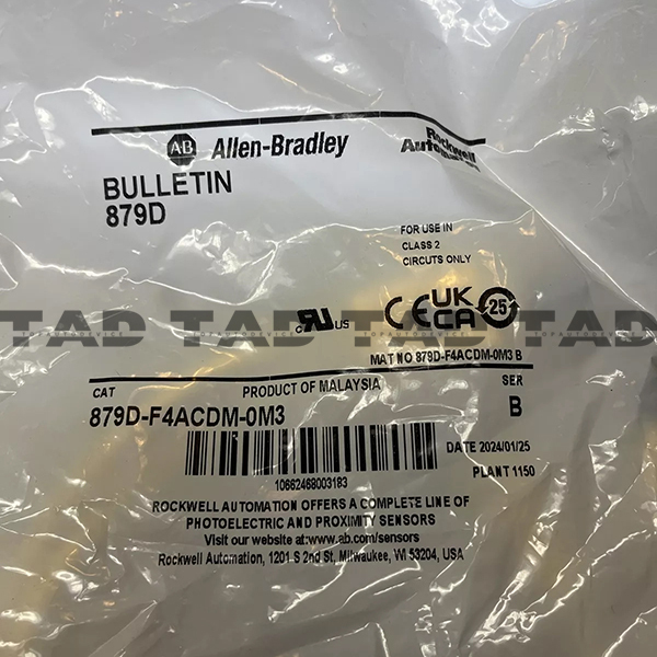 Allen-Bradley 879D-F4ACDM-0M3 V Cable or Y Cable Splitter