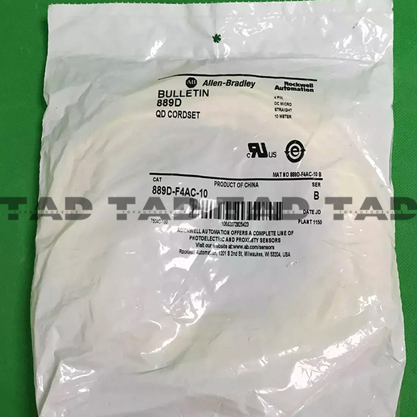 Allen-Bradley 889D-F4AC-10 889 DC Micro Cable