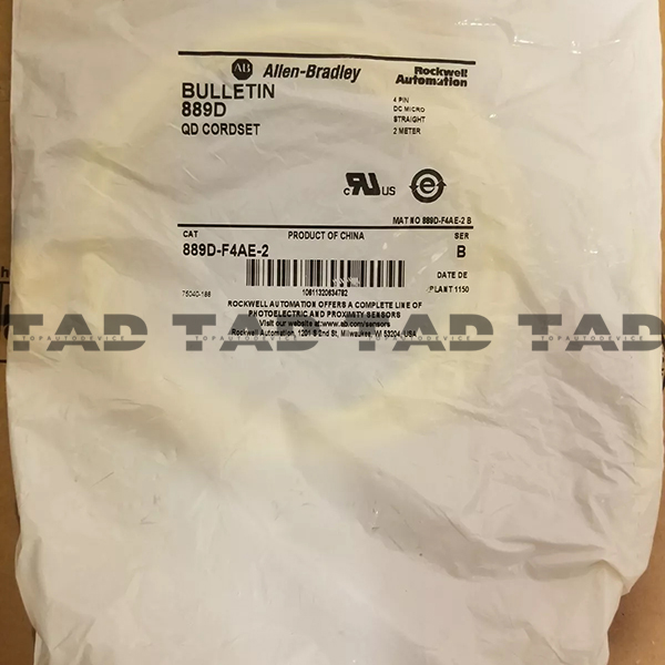 Allen-Bradley 889D-F4AE-2 889 DC Micro Cable