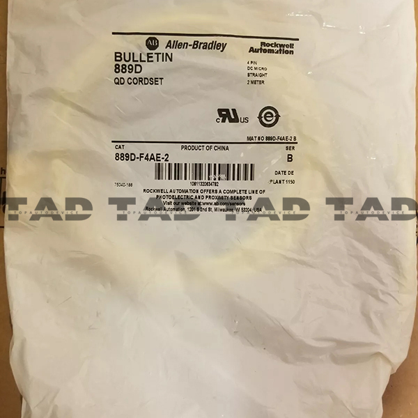 Allen-Bradley 889D-F4AE-2 889 DC Micro Cable