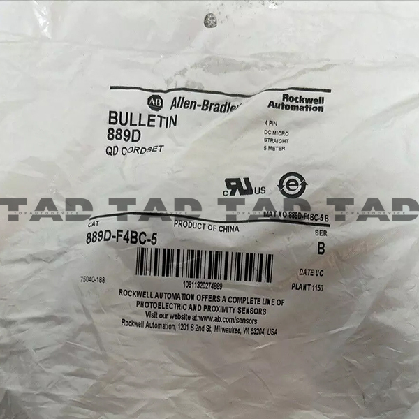 Allen-Bradley 889D-F4BC-5 889 DC Micro Cable