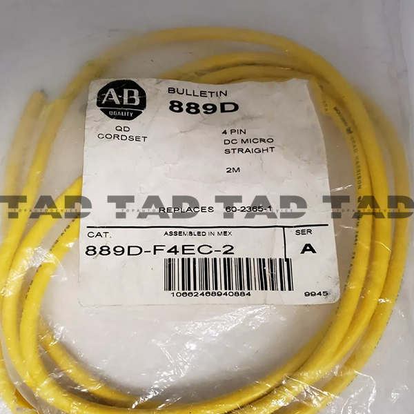 Allen-Bradley 889D-F4EC-2 889 DC Micro Cable