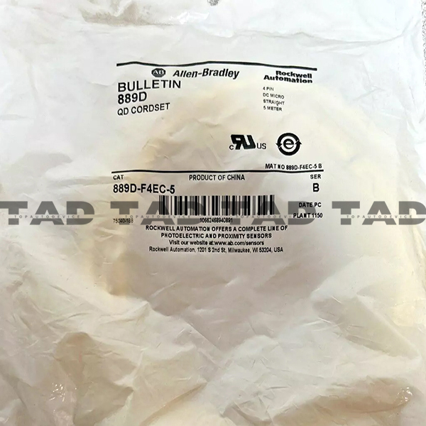 Allen-Bradley 889D-F4EC-5 889 DC Micro Cable