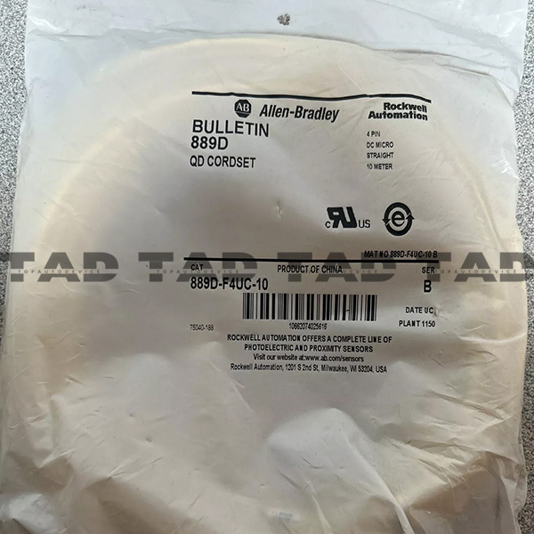 Allen-Bradley 889D-F4UC-10 889 DC Micro Cable