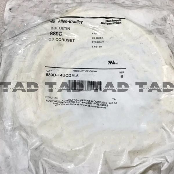 Allen-Bradley 889D-F4UCDM-5 889 DC Micro Cable