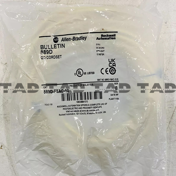 Allen-Bradley 889D-F5AC-10 889 DC Micro Cable