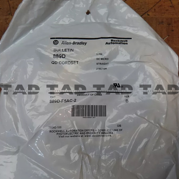 Allen-Bradley 889D-F5AC-2 889 DC Micro Cable