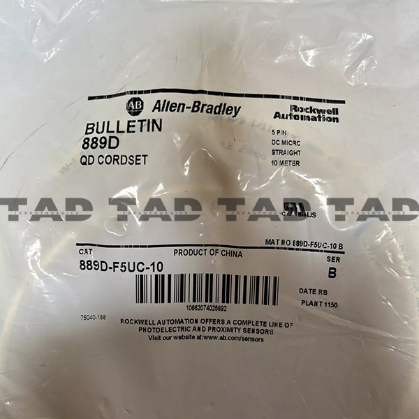 Allen-Bradley 889D-F5UC-10 889 DC Micro Cable