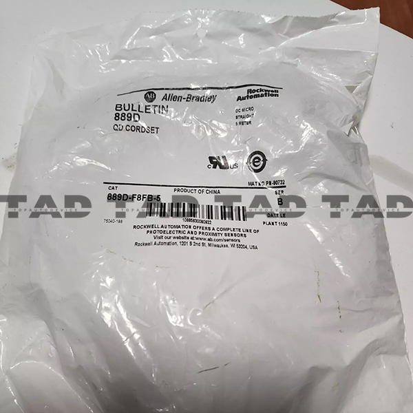 Allen-Bradley 889D-F8FB-5 889 DC Micro Cable