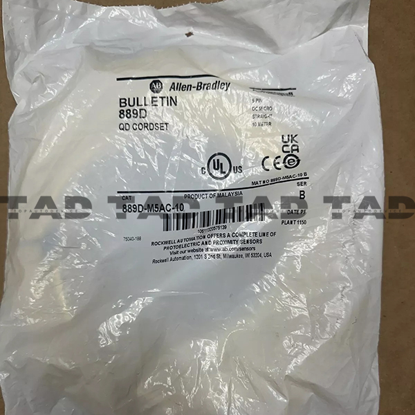 Allen-Bradley 889D-M5AC-10 889 DC Micro Cable