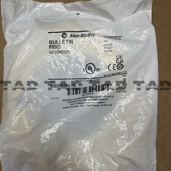 Allen-Bradley 889D-M5AC-10 889 DC Micro Cable