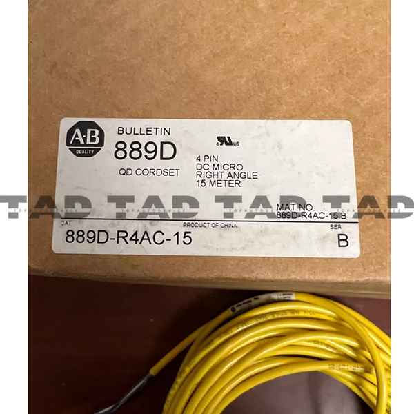 Allen-Bradley 889D-R4AC-15 889 DC Micro Cable