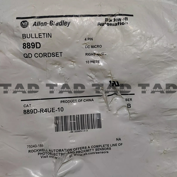 Allen-Bradley 889D-R4UE-10 889 DC Micro Cable