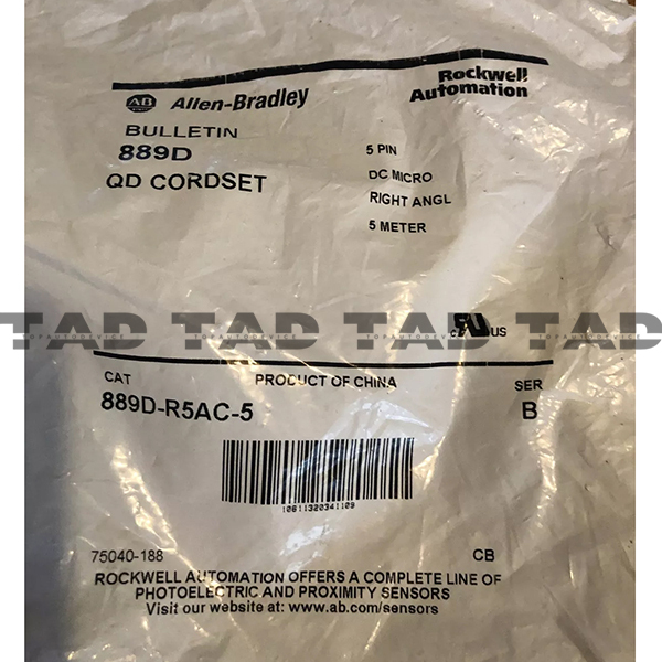 Allen-Bradley 889D-R5AC-5 889 DC Micro Cable