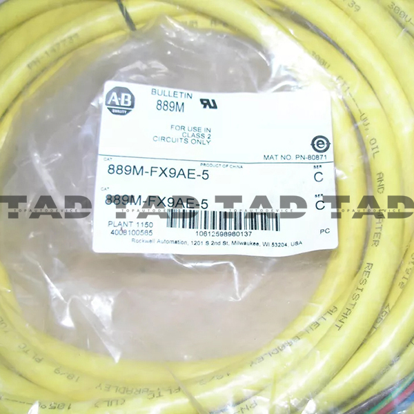 Allen-Bradley 889M-FX9AE-5 889 M23 Cable
