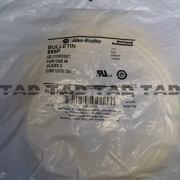 Allen-Bradley 889P-F3UB-10 889 Pico Cable