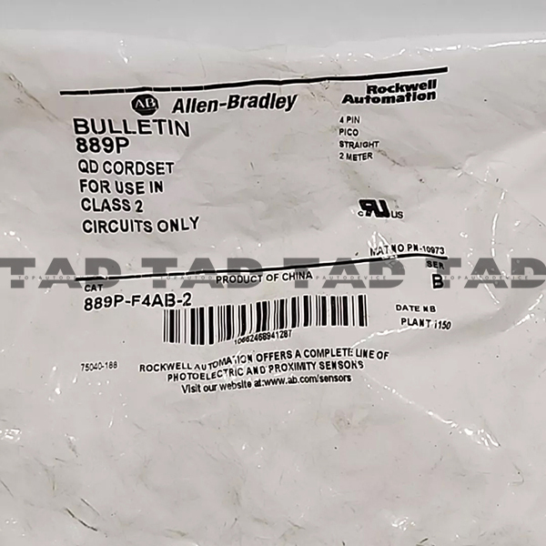 Allen-Bradley 889P-F4AB-2 889 Pico Cable