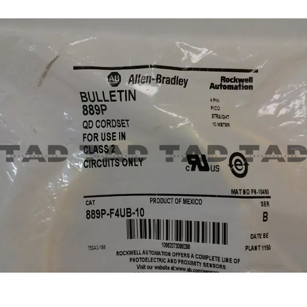 Allen-Bradley 889P-F4UB-10 889 Pico Cable