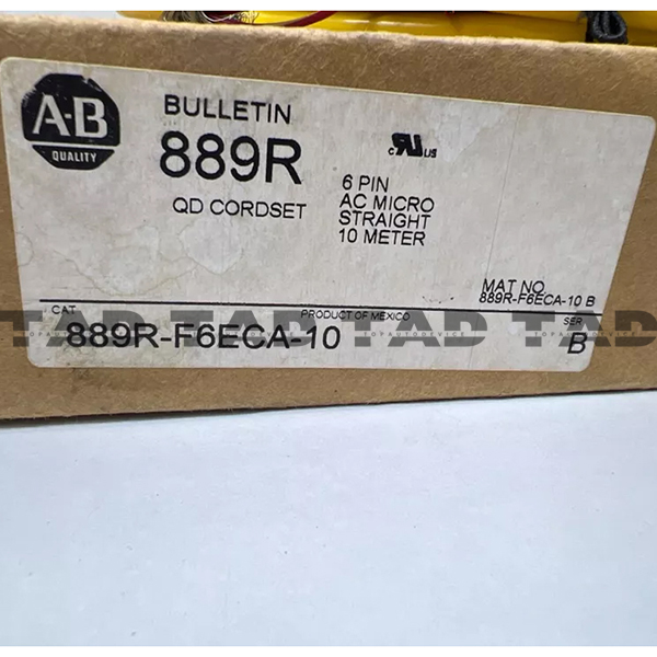 Allen-Bradley 889R-F6ECA-10 889 AC Micro Cable