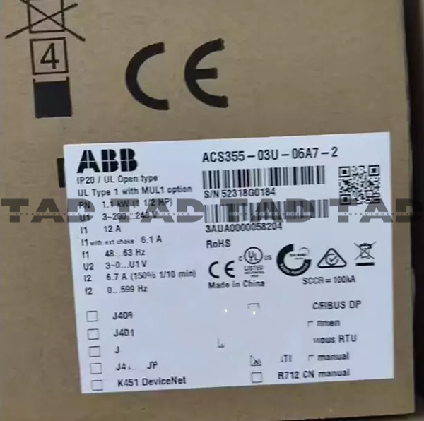 ABB ACS355-03U-06A7-2