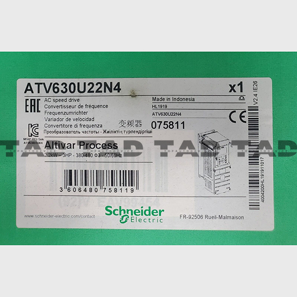 Schneider ATV630U22N4
