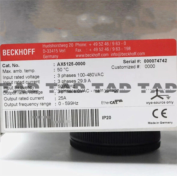 BECKHOFF AX5125-0000