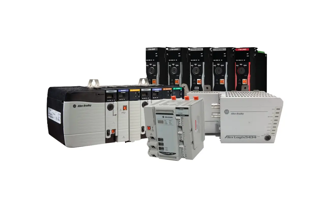 {"default":"Industrial automation parts and PLCs from Allen-Bradley, Siemens, ABB, Omron, and Schneider"}
